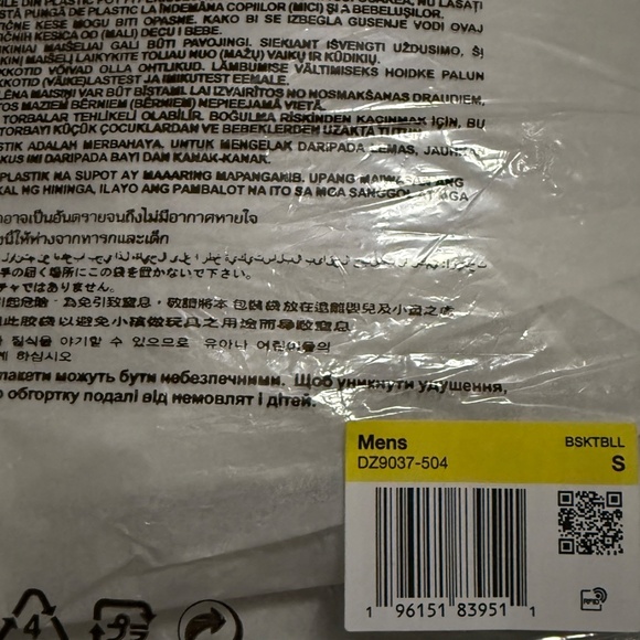Nike NBA Jordan JAZZ BASKETBALL Purple Jersey City Edition Size S NWT - Picture 10 of 10